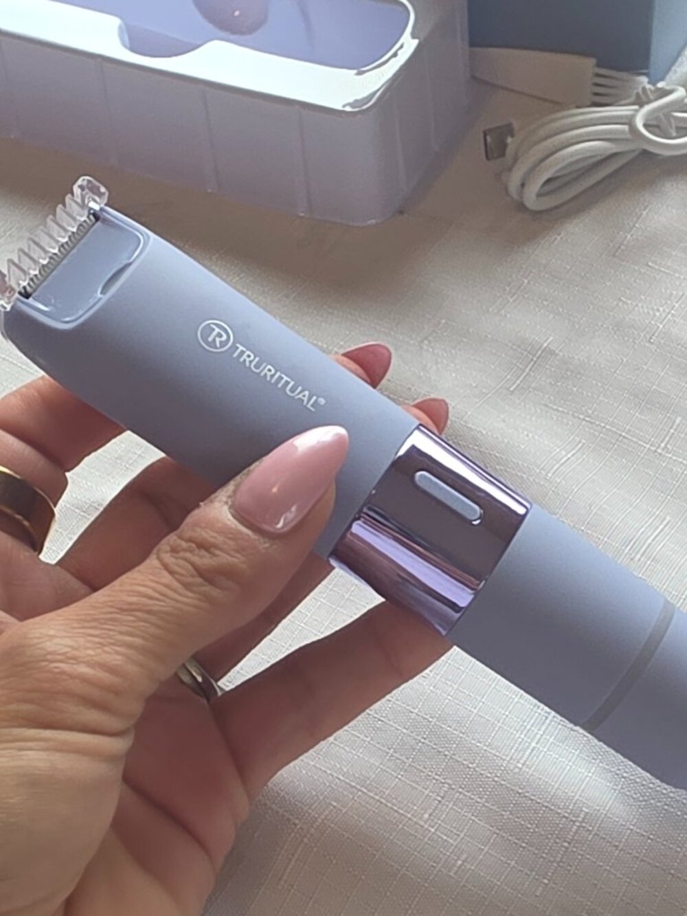 TruRitual 2-in-1 Dual-Ended Personal Grooming Trimmer - TWO COLORS - NIB